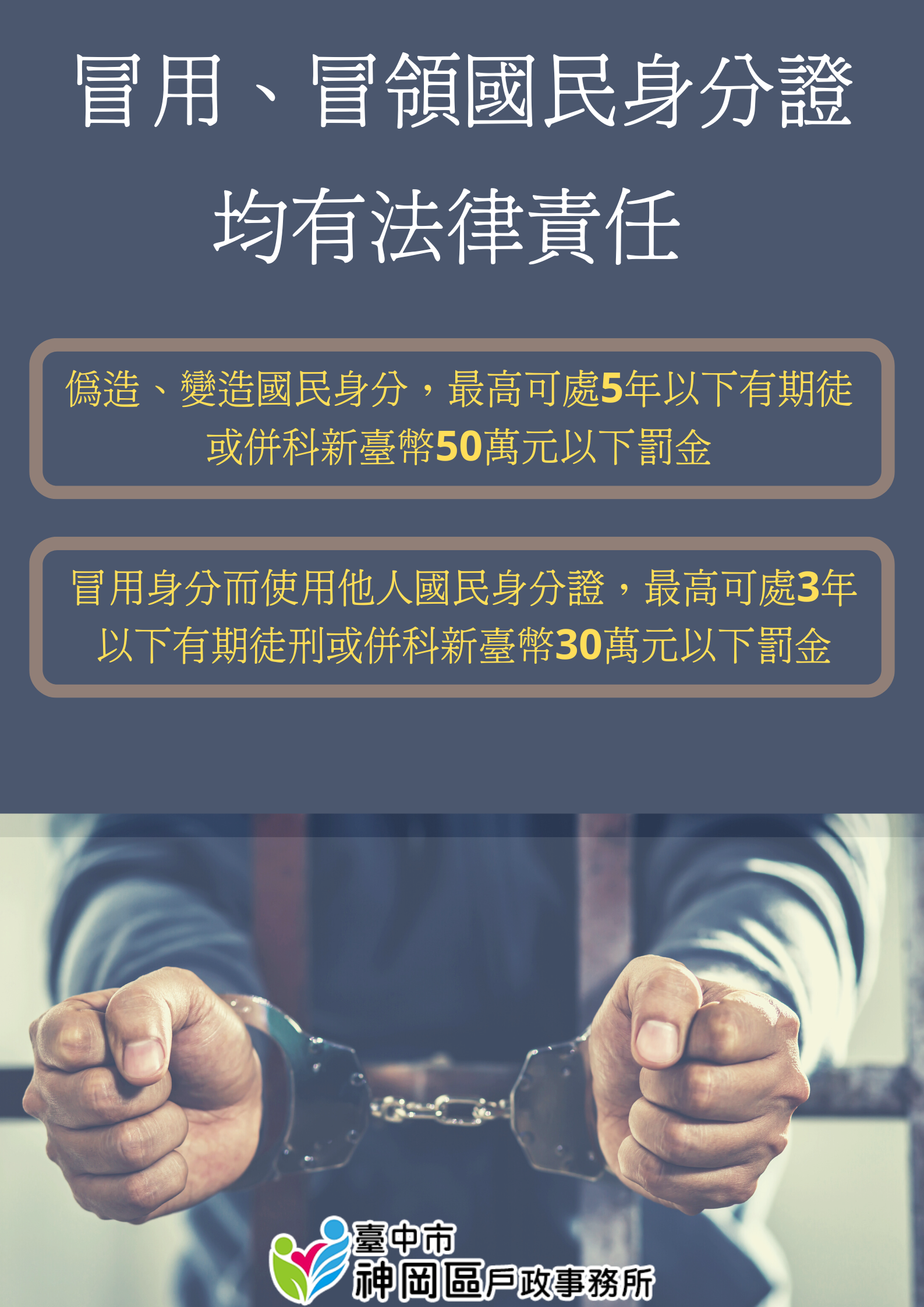 冒用、冒領國民身分證